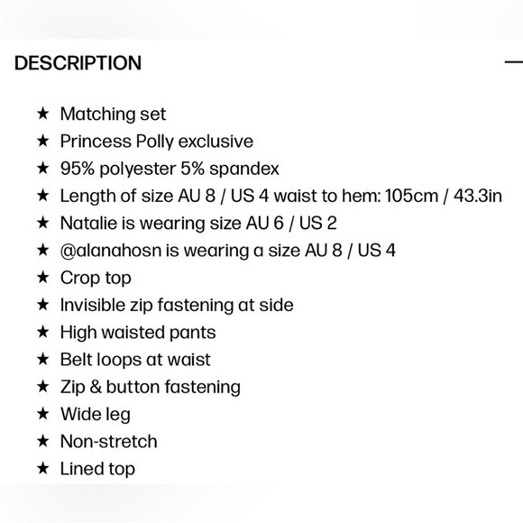 princess polly crop top - Picture 2 of 6